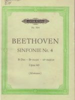 1959, Sinfonie No. 4 B-dur : opus 60 / Beethoven