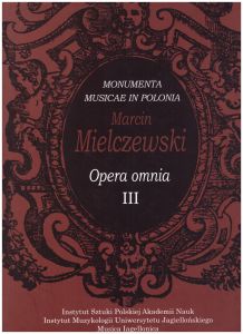 2003, Opera omnia : Seria A. Т. III : Msze koncertujące