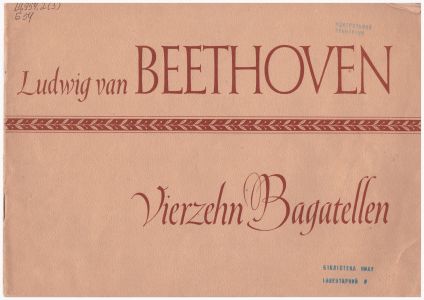 Vierzehn bagatellen / L. Beethoven