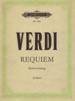 Requiem [Ноти] : (Totenmesse) : für Vier Solostimmen (Sopran, Mezzosopran, Теnor und Bass), Chor und Orchester / G. Verdi